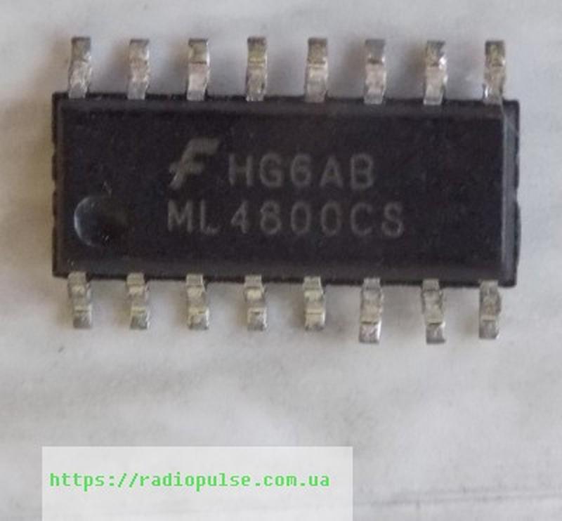 Микросхема ML4800CS , so-16: цена 81 грн - купить Электронные ...