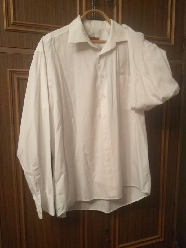 Рубашка хб белая мужская 56 размер
