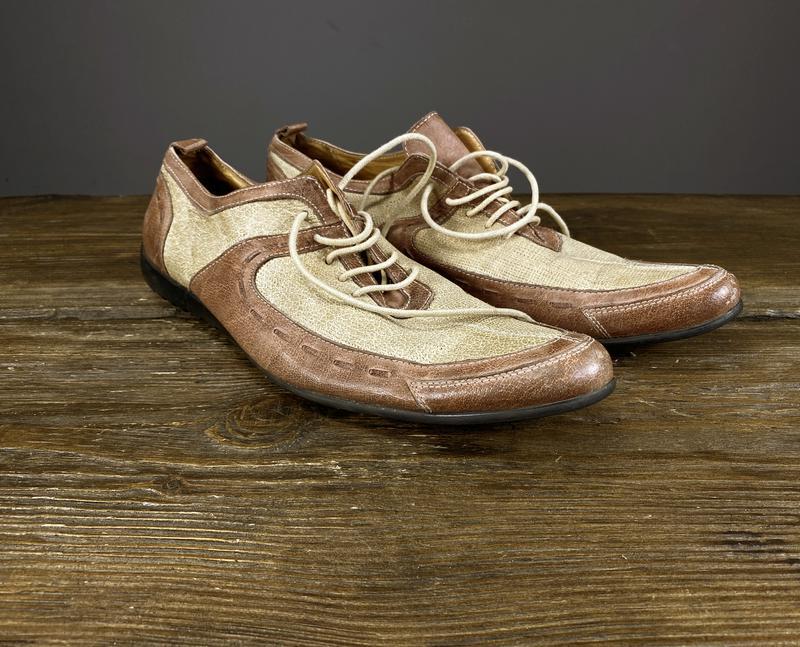 Туфли фирменные mauro mariotti, кожаные