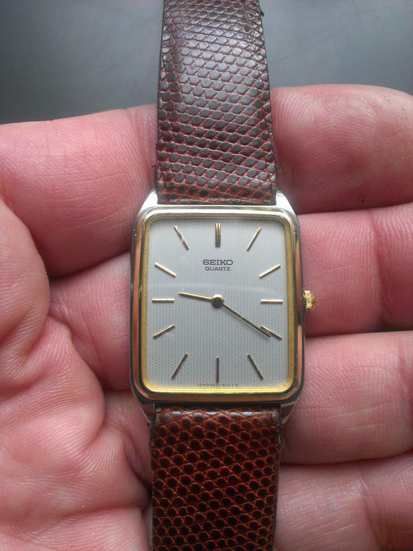 Имиджевые мужские кварцевые часы seiko 6430-5059, japan, 1981 год - купить  недорого б/у на ИЗИ (35275237)