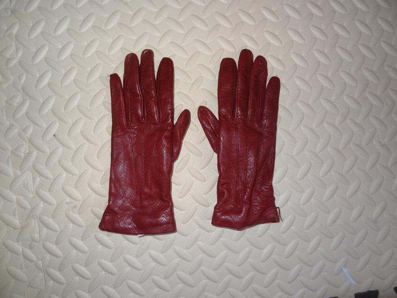 Перчатки кожа genuine leather