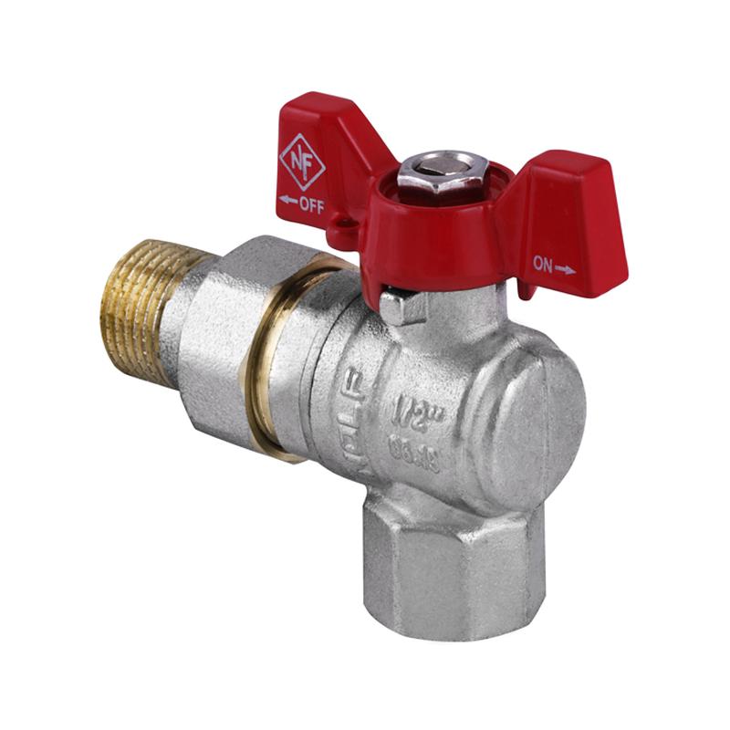 Кран шаровый с американкой угловой 1/2\" ГШБ (NF.941) NOLF (NF2... - 116 ...