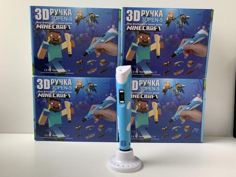 3D - Ручка для малювання Майнкрафт , 3Д ручка Minekraft + Траф... - 900 ...