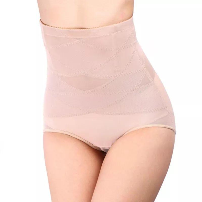 high waist seamless plus size panties