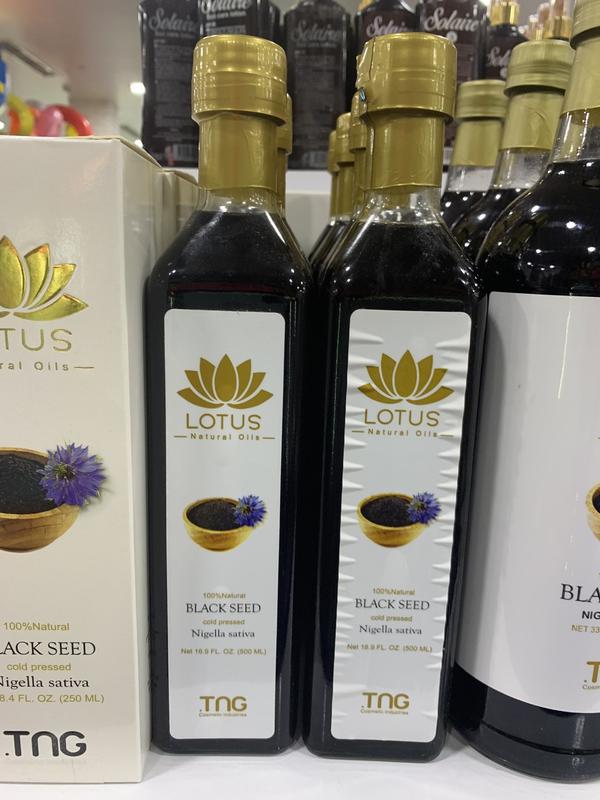 Black Seed Lotus-Лотус-масло черного тмина 500 мл Оригинал Египет