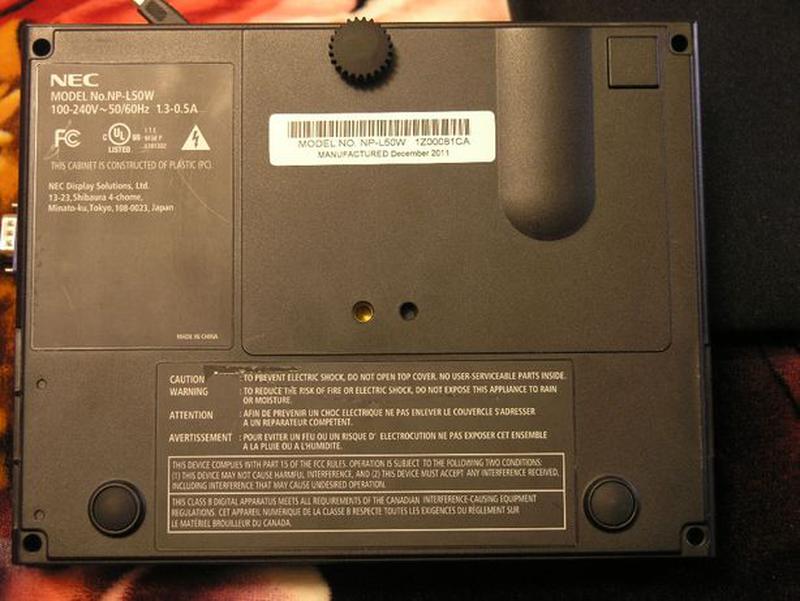 Yaponskij Led Dlp 3d Hdmi Hd Proektor Nec Np L50w 4700 Kupit Na Izi