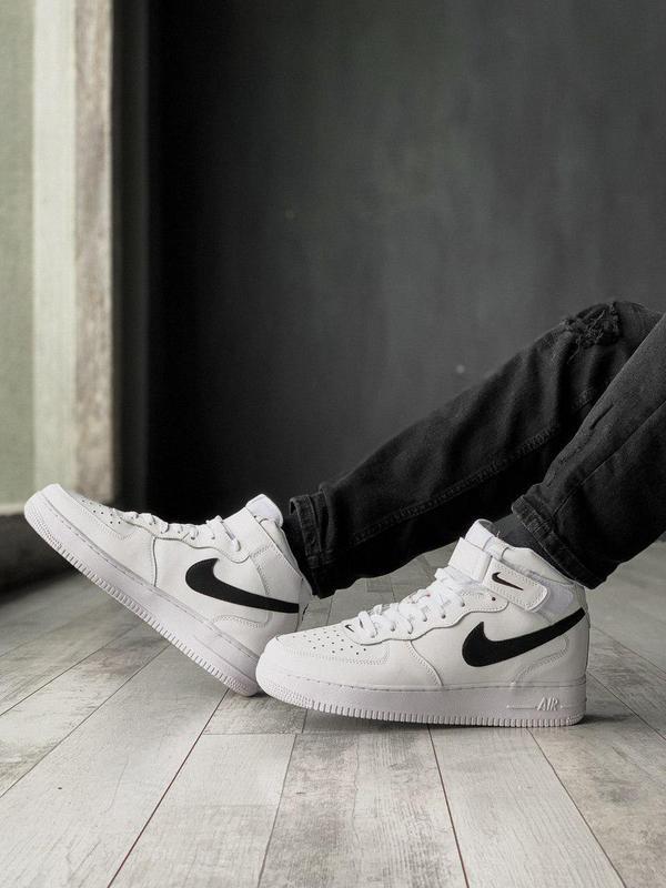 nike air force high white