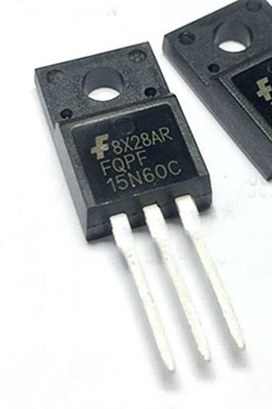 Транзистор FQPF15N60C, 15N60, TO-220F, N-Channel MOSFET - 53 грн ...