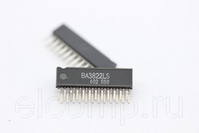 Микросхема BA3822LS, Пятиканальный стерео графический эквалайзер: цена ...