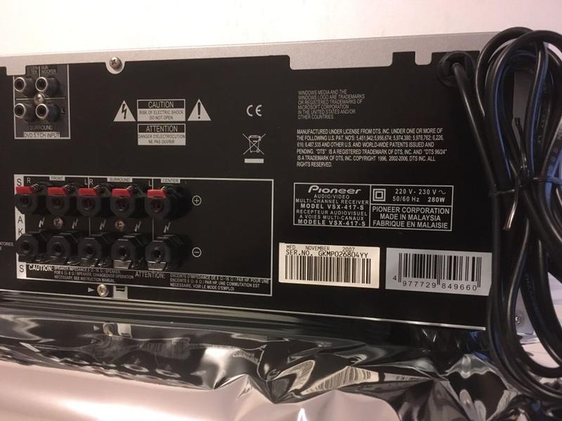 Ресивер Pioneer VSX-417 - купить недорого б/у на IZI (37350796)