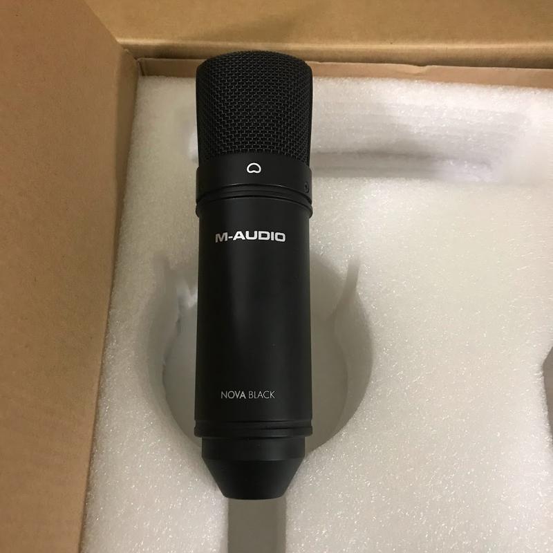 Студийный микрофон M-Audio Nova Black: цена 4000 грн - купить Микрофоны ...