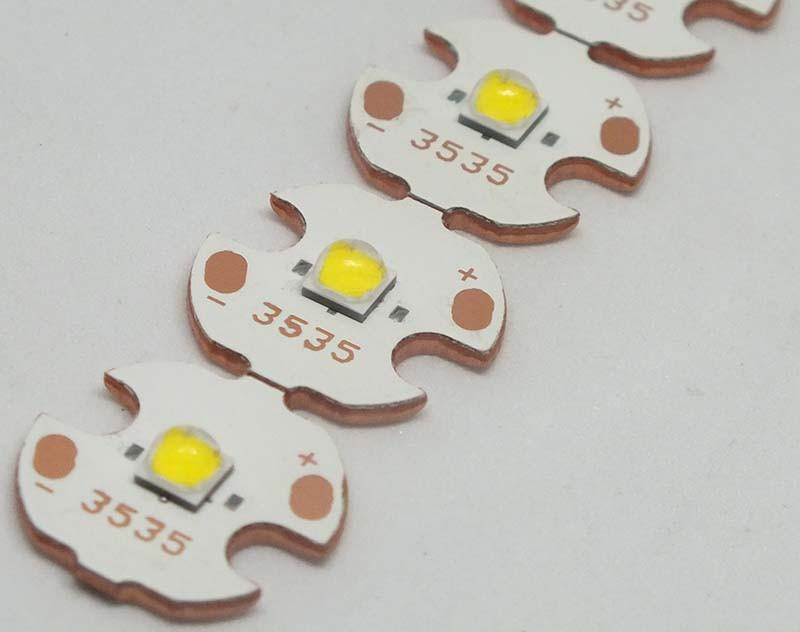 Светодиод Cree XP-L V5-1A 6500K 16 мм медная подложка светодио... - 206 ...