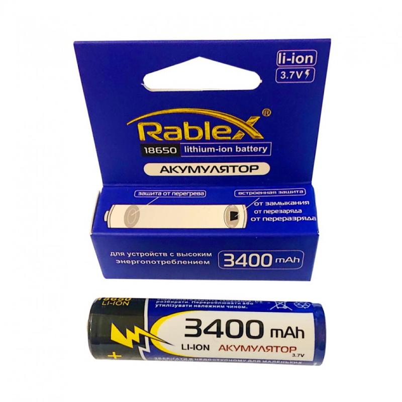 Аккумулятор rablex 18650