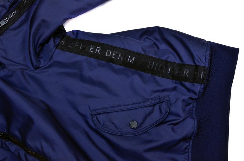 tommy hilfiger tape bomber