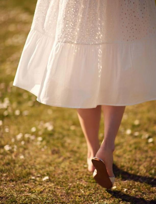 Белое Платье Из Натуральной Ткани