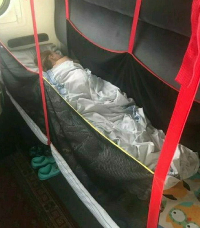 Защита от падения с кровати в поезде