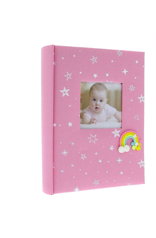 Фотоальбом детский GEDEON  BABY RAINBOW 10x15/200 pink