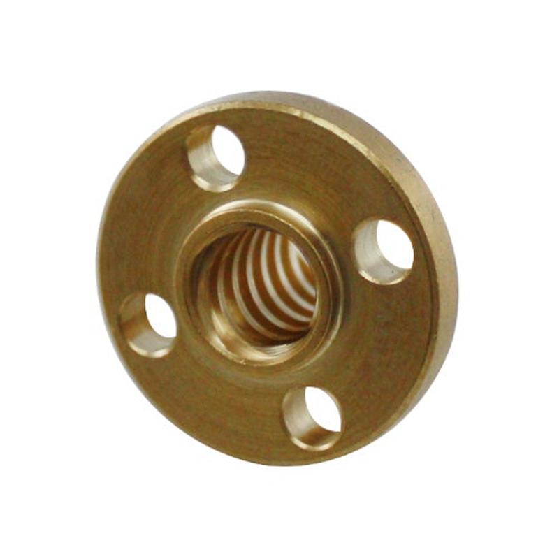 Гайка латунная для трапецеидального винта М8 3D-принтера - 44 ?, купить ...