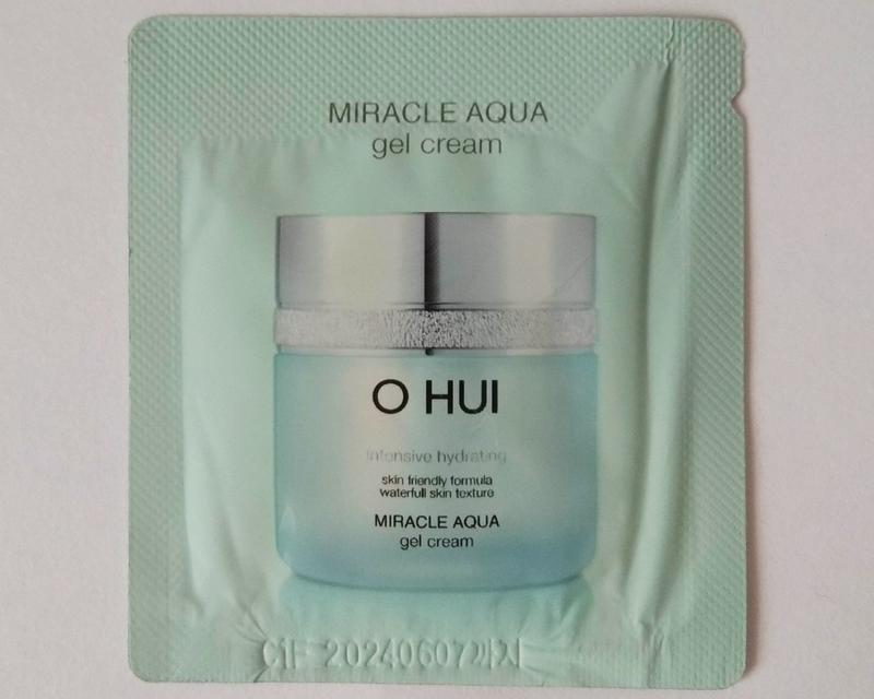Люксовая корейская косметика o hui miracle aqua gel cream гель...
