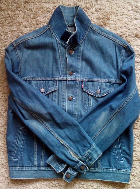 Levis 70550 Denim Trucker Jacket Men Large