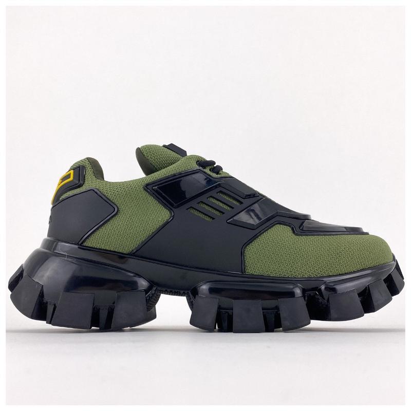 black and green prada cloudbust