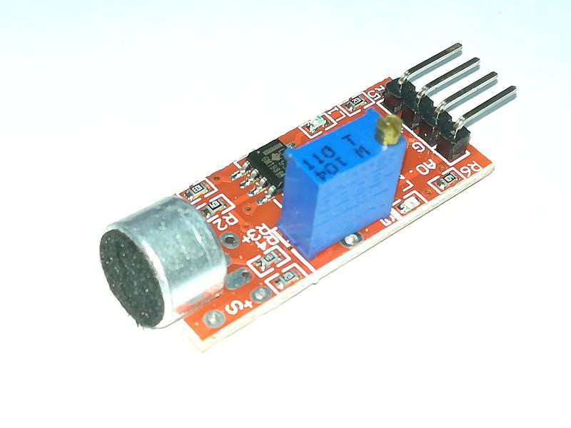 Модуль датчика громкости звука LM393 - 16 ?, купить на IZI (39829568)