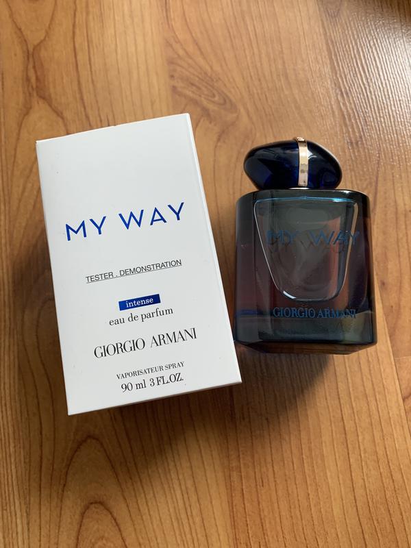 armani my way intense tester