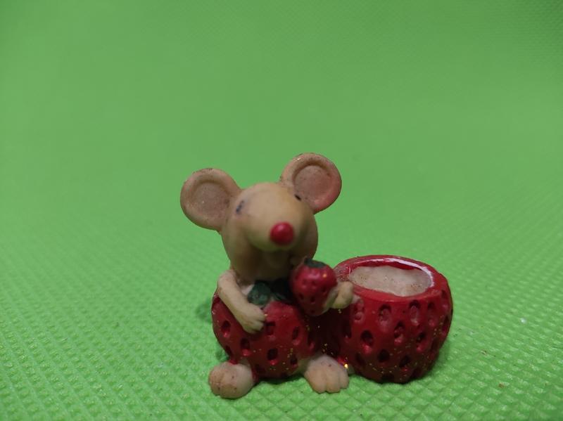 Керамическая статуэтка мышка
