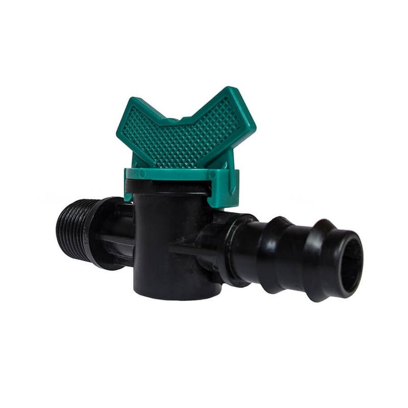 Кран пластиковый с нар. резьбой 1/2 под шланг 20 мм - 14 ?, купить на ...