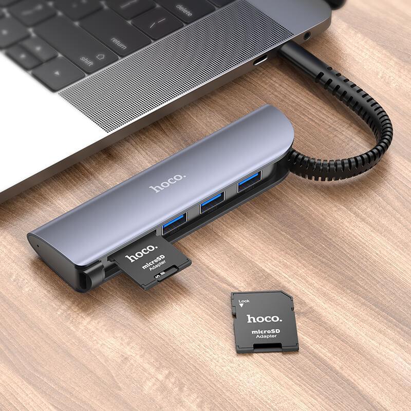 Переходник с SD на MicroSD карт памяти HOCO TF to SD card hold...: цена ...