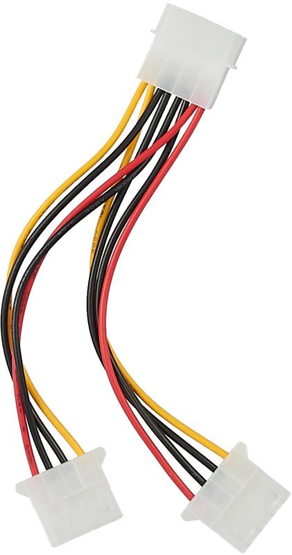 Кабель питания. переходник Molex - 2 x Molex IDE 4Pin: цена 182 грн ...