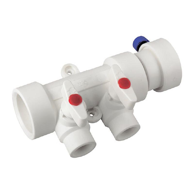 Коллектор 2-way с шаровыми кранами (40x20) PPR KOER K0169.PRO ... - 121 ...