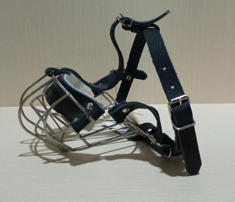 Намордник металлический для породы боксёр - 85 ?, купить на IZI (42101947)