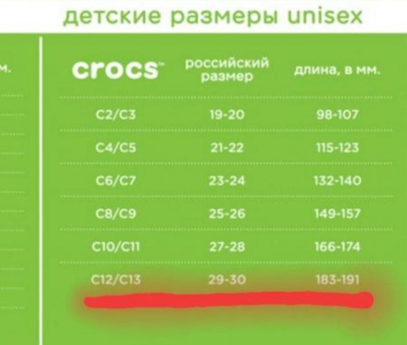 11 c размер. Crocs c12 Размерная. Crocs c9 Размерная сетка детской. Crocs c6 c7 Размерная сетка. Крокс Размерная сетка 6 8.