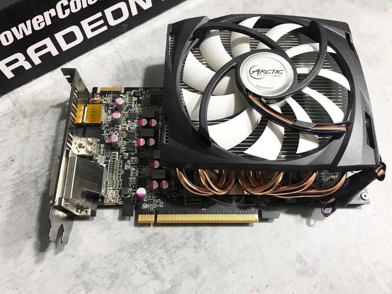Видеокарта Radeon R7 370 4Gb GDDR5 256Bit +Arctic Mono Plus: цена 4500 ...