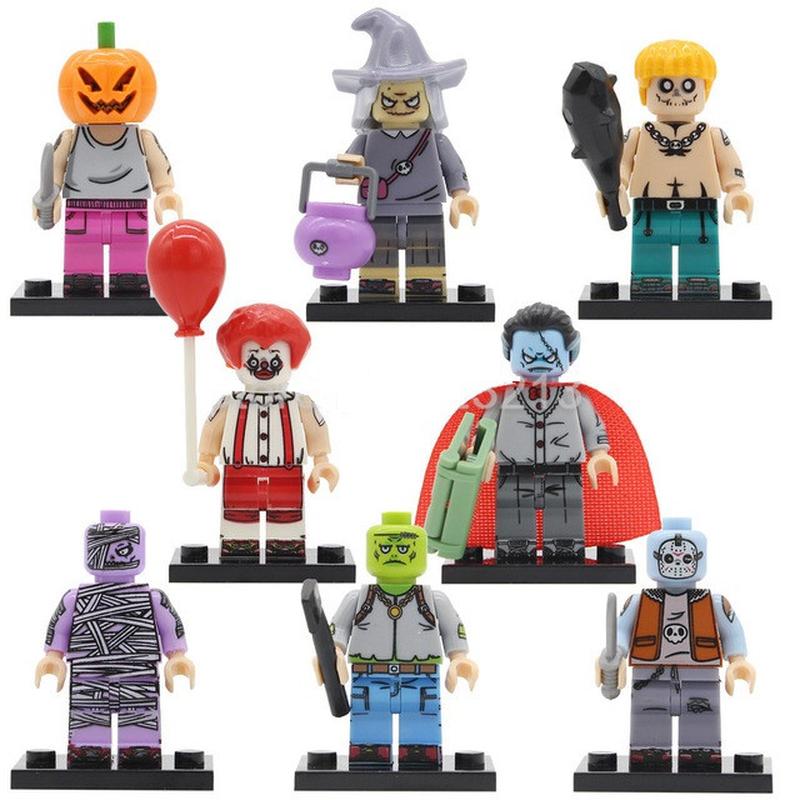 Фигурки Зомби призраки Хэллоуин Lego Лего Клоун Ведьма Тыква В... - 80 ...