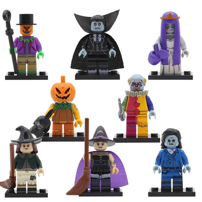 Фигурки Зомби призраки Хэллоуин Lego Лего Клоун Ведьма Тыква В... - 80 ...