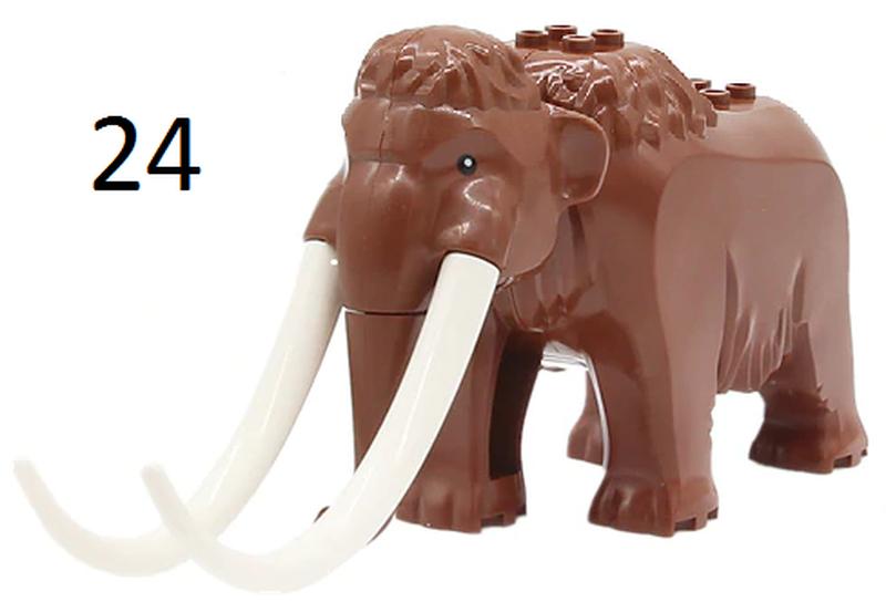 Фігурки тварин Мамонт Duplo animal Дупло лего Lego 60195 Bela ...: ціна ...