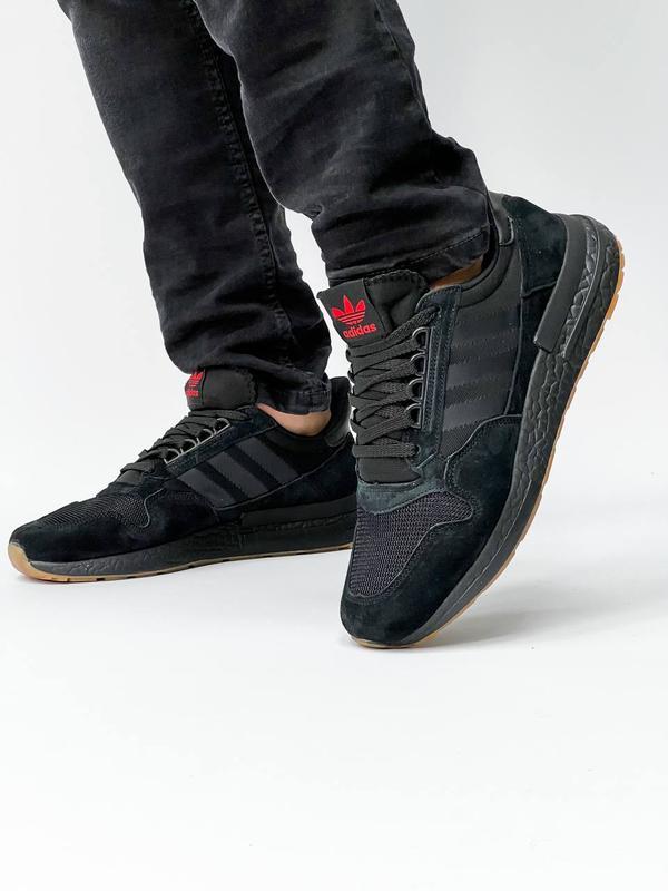 Adidas zx 500 hot sale rm all black