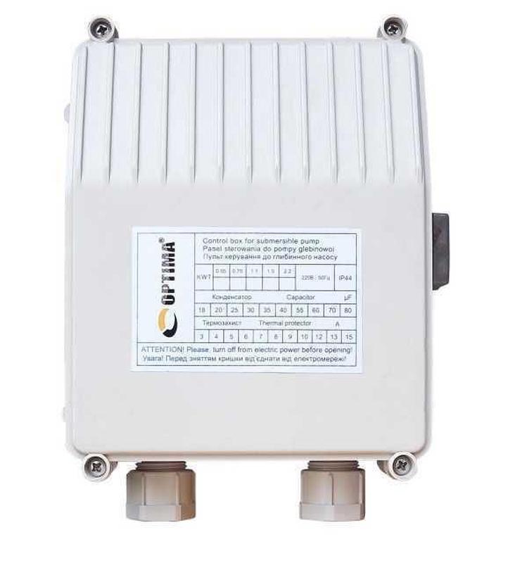 Пульт управления для глубинного однофазного насоса Optima 0,37 ...