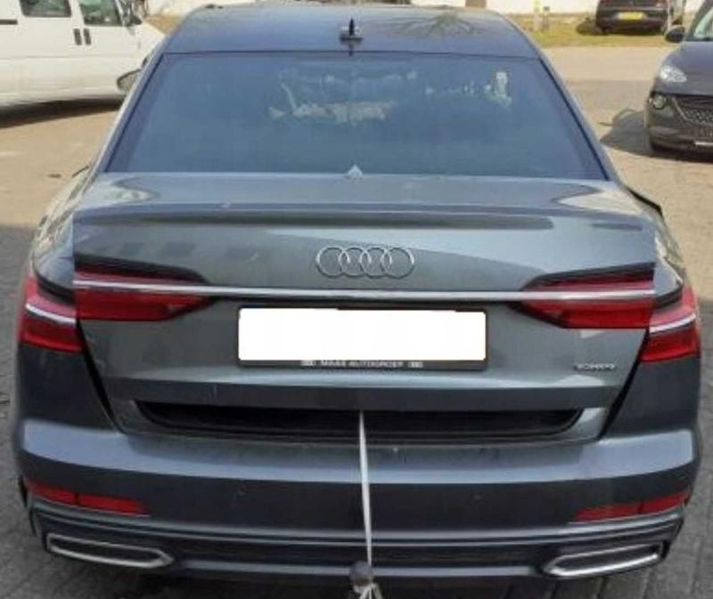 Схема переднего бампера audi q7