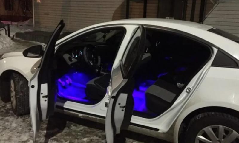 Cветодиодная RGB лента для подсветки салона автомобиля с пульт... - 403 ...