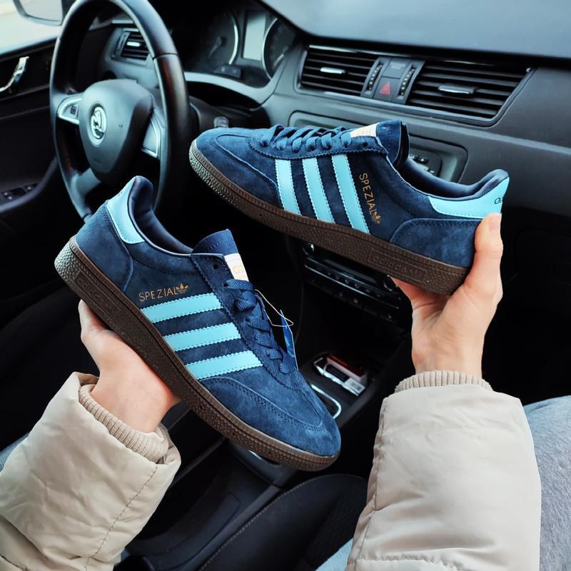 Мужские кроссовки adidas originals spezial темно-синие - 1200 ₴, купить ...