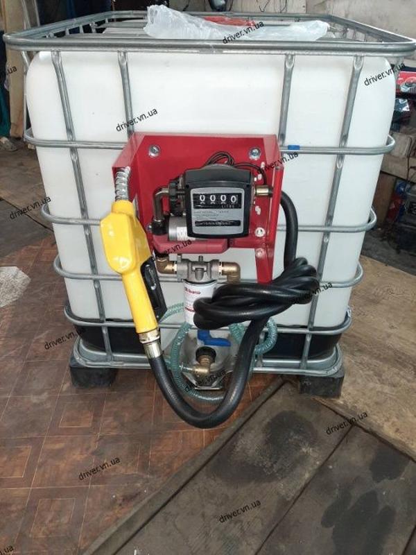 Заправка для дизеля 220V/12V мини АЗС насос для ДП модульна за ...