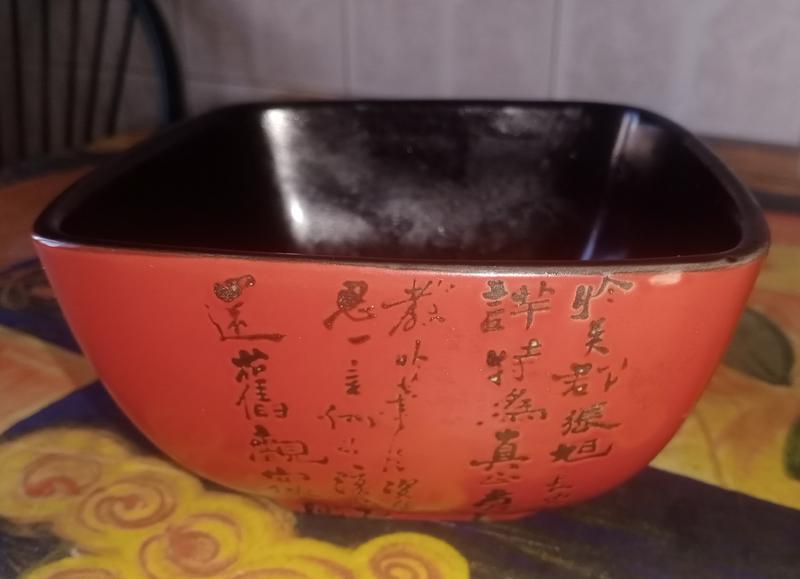 Керамический салатник в китайском стиле