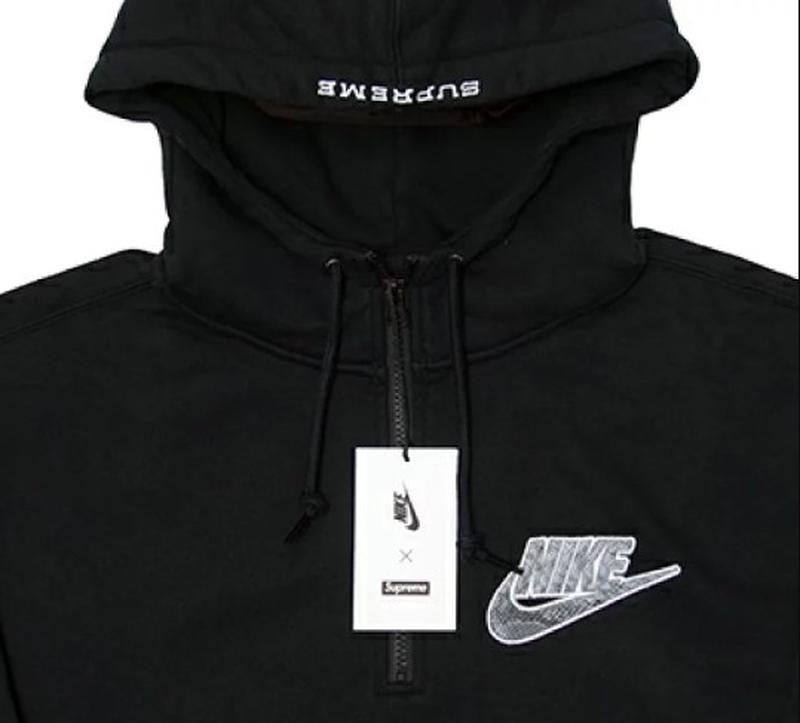 supreme nike half zip hoodie