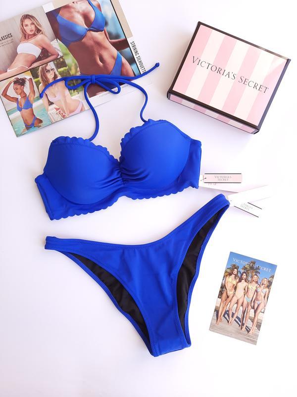 Victoria Secret Royal Blue Bra with Panty Set