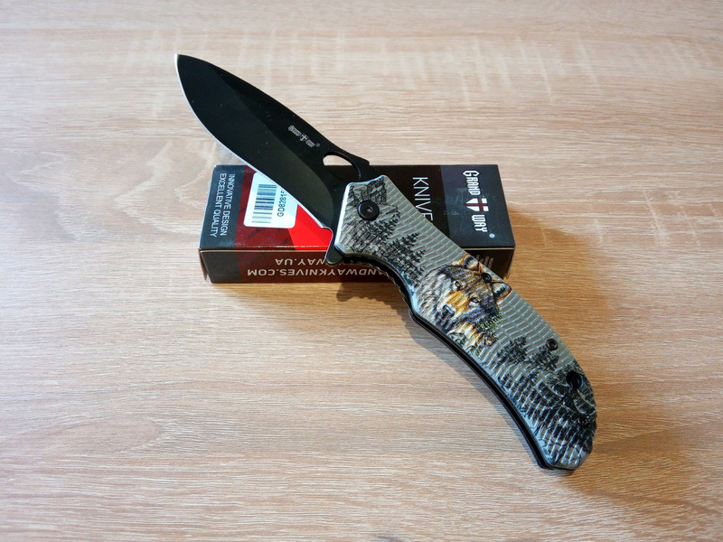 Нож складной флиппер Grand Way 19014.: цена 380 грн - купить