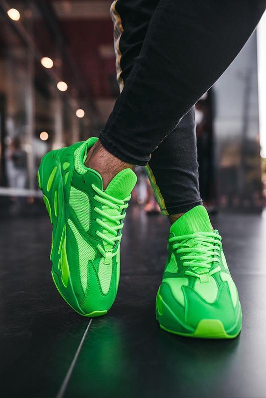 yeezy highlighter green