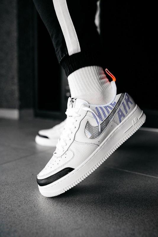 nike air force 1 under construction white